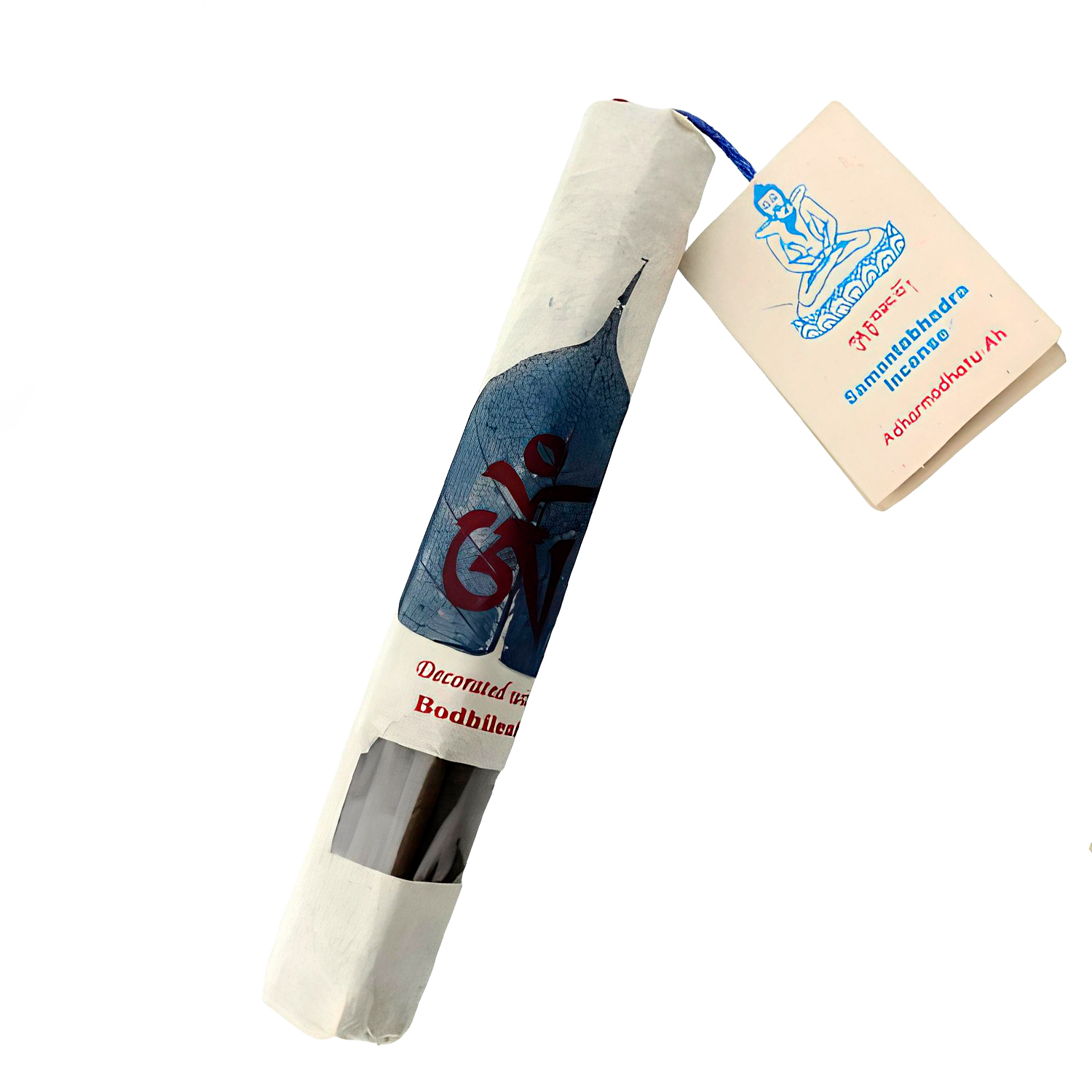 Благовоние Bodhi Leaf Samantabhadra Incense / Самантабхара, 20,5 см. 