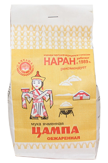 Цампа. Мука ячменная обжаренная (500 г). 