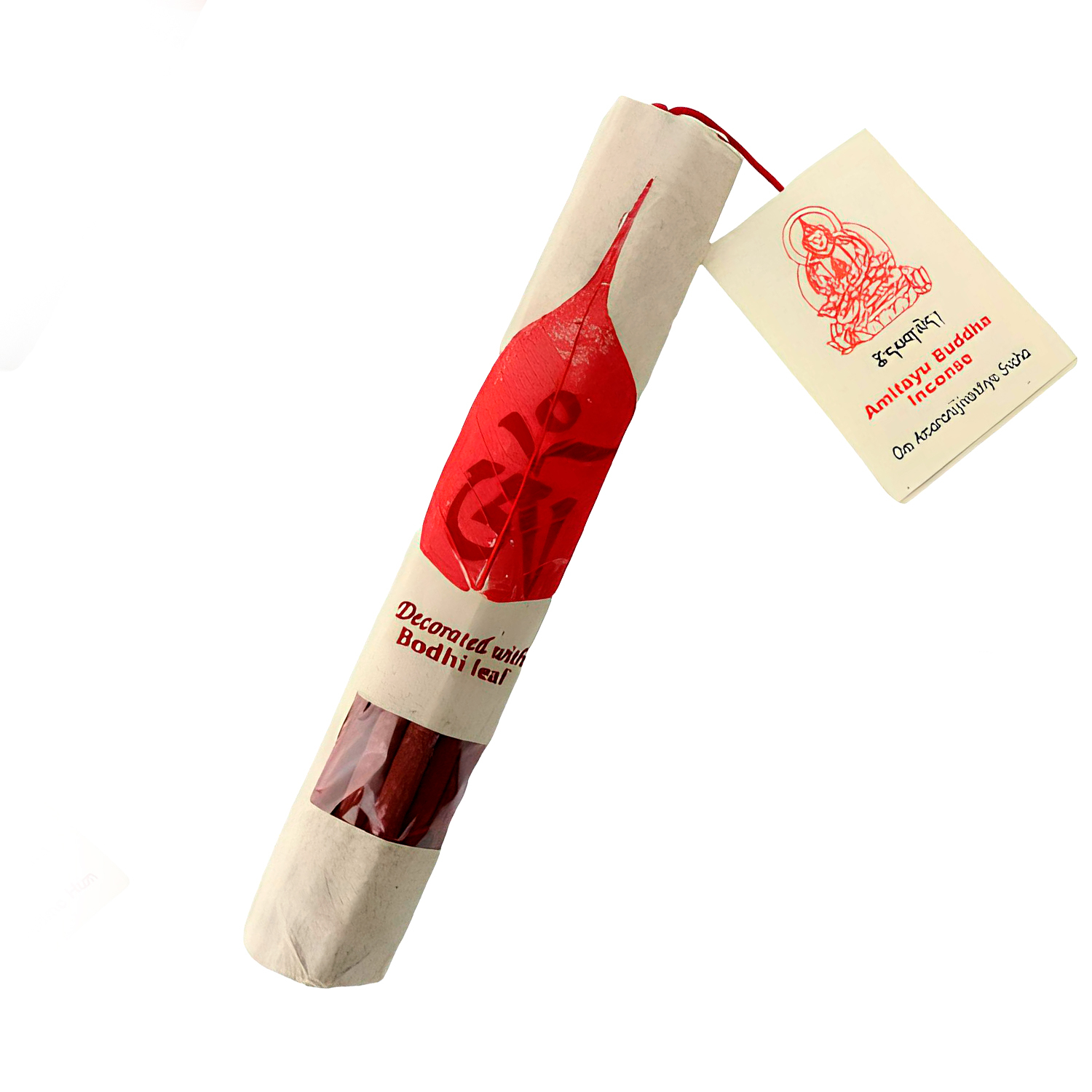 Благовоние Bodhi Leaf Amitayu Buddha Incense / Амитаюс, 20,5 см.