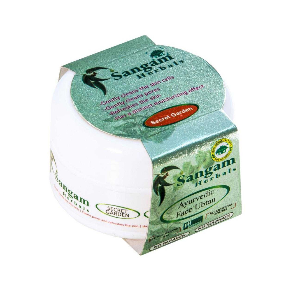 Скраб для тела аюрведический сухой (uptan) Sangam Herbals (Secret Garden), 40 г.