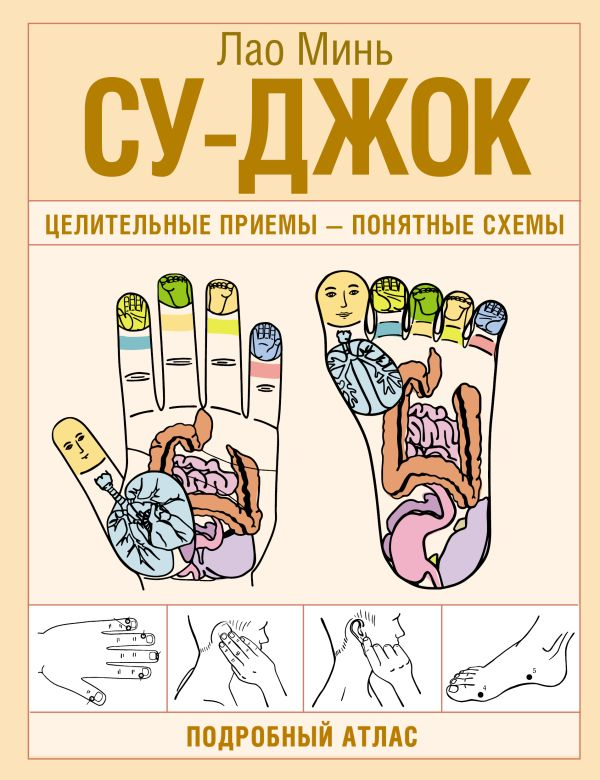Су-джок. Целительные приемы — понятные схемы. Подробный атлас.