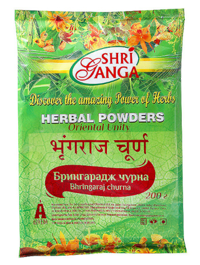 Брингарадж чурна (Bhringaraj churna) 200 г. 
