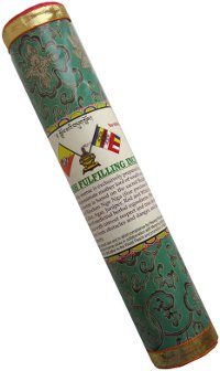 Благовоние Tara Wish Fulfilling Incense (Тара, исполняющая желания), 27 палочек по 21 см. 