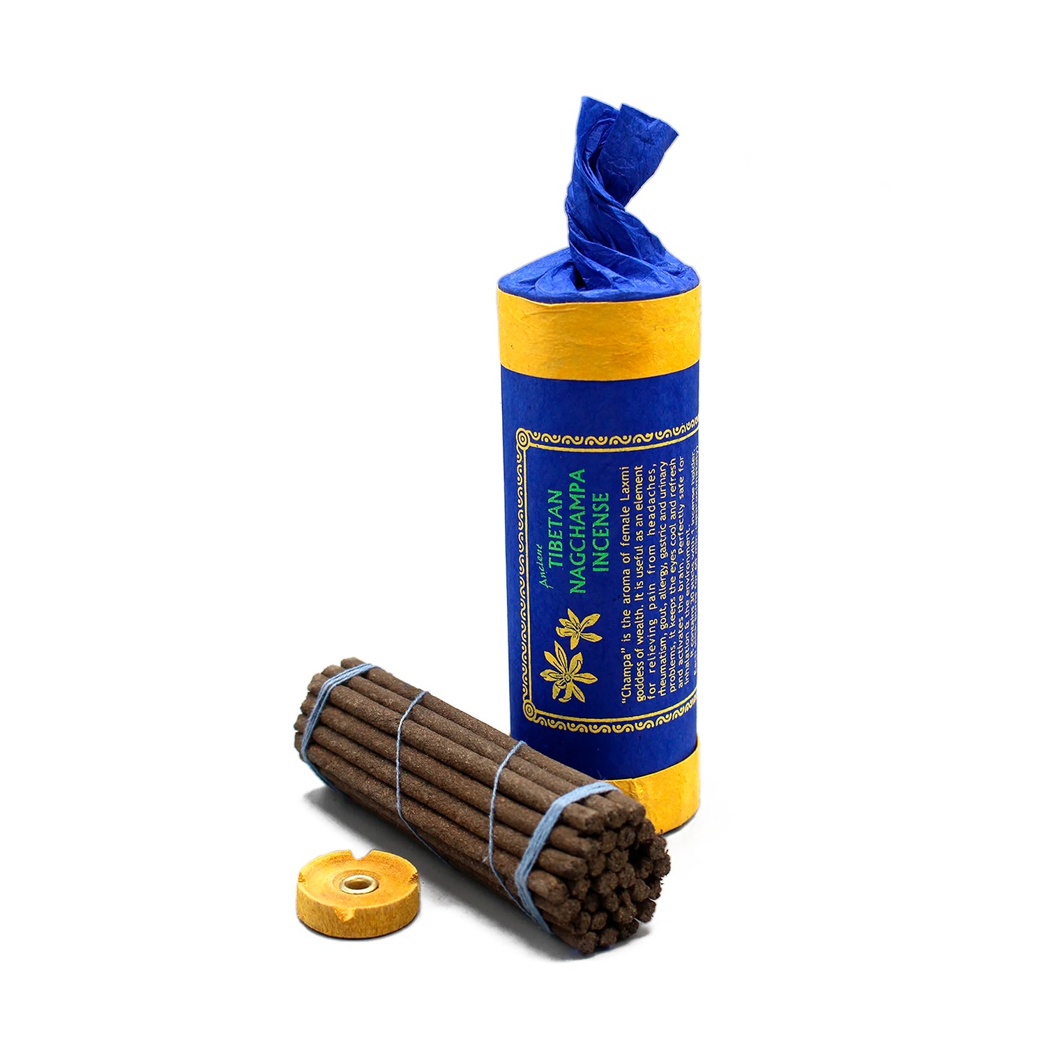 Благовоние Tibetan Nagchampa Incense / нагчампа, 30 палочек по 13 см.