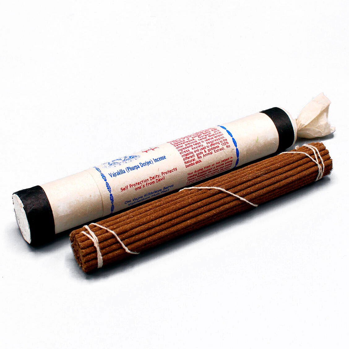 Благовоние Tibetan Deities Vajrakilla (Phurpa Dorjee) Incense / Ваджракилайя, 25 палочек по 21 см. 