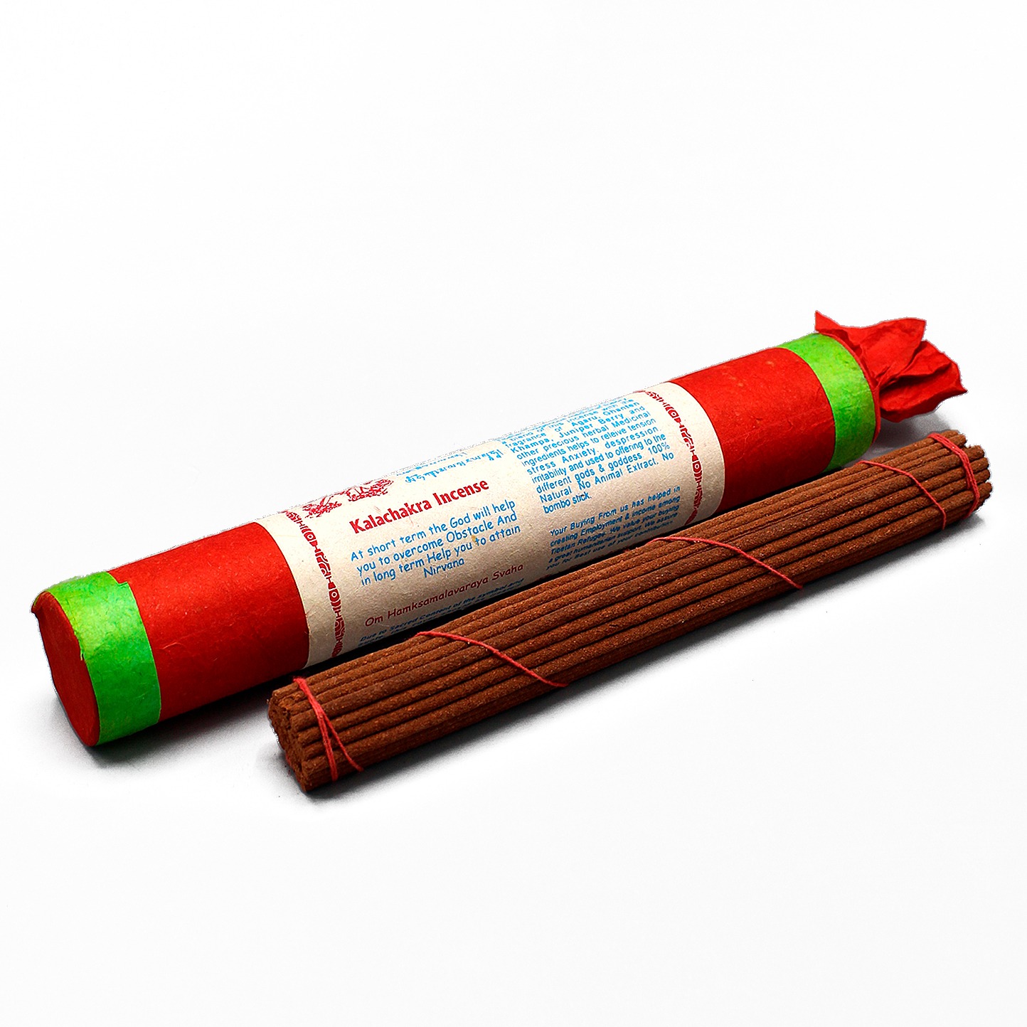 Благовоние Tibetan Deities Kalachakra Incense / Калачакра, 25 палочек по 21 см. 