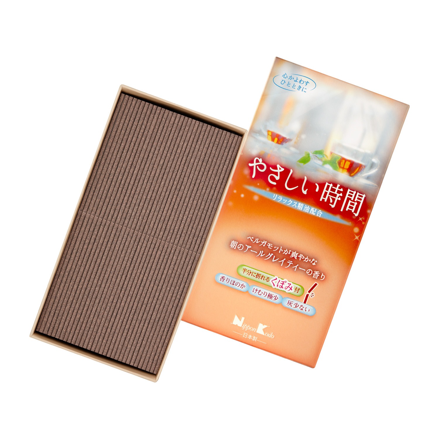 Благовоние Gentle Time Earl Grey Tea (итальянский бергамот), 260 палочек по 14 см. 