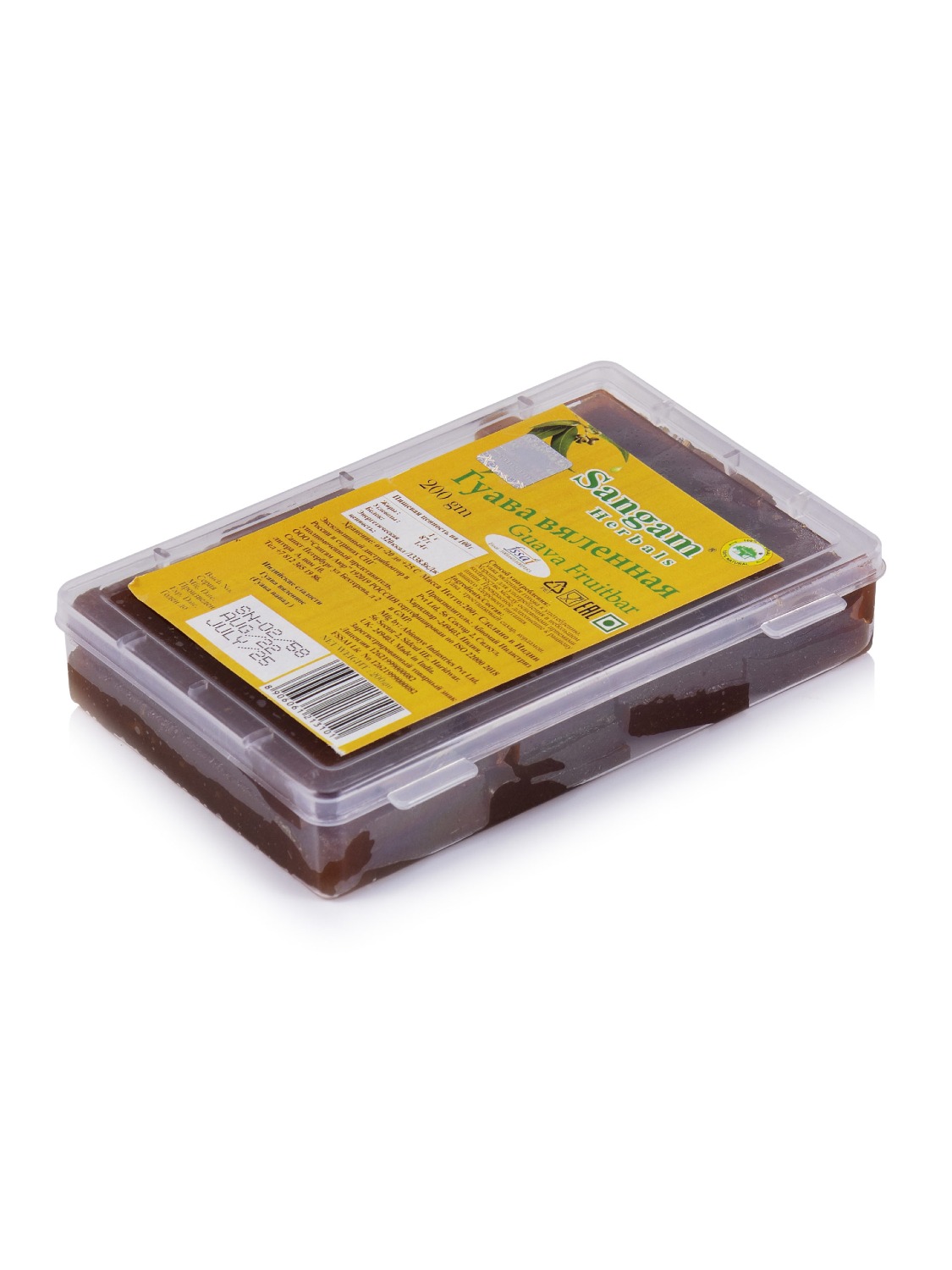 Гуава вяленая Sangam Herbals (200 г). 