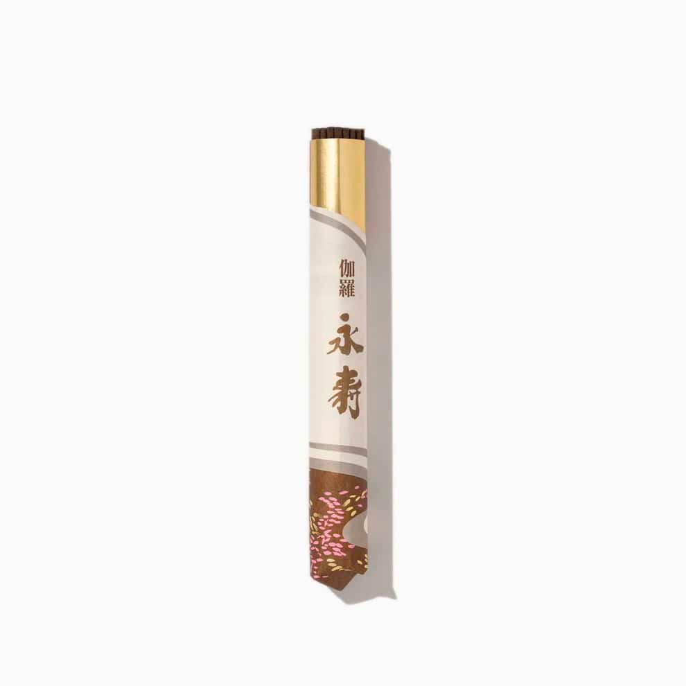 Благовоние TOKUSEN KYARA INCENSE ROLL (Агаровое дерево (киара), бензоин), 40 палочек по 14 см. 