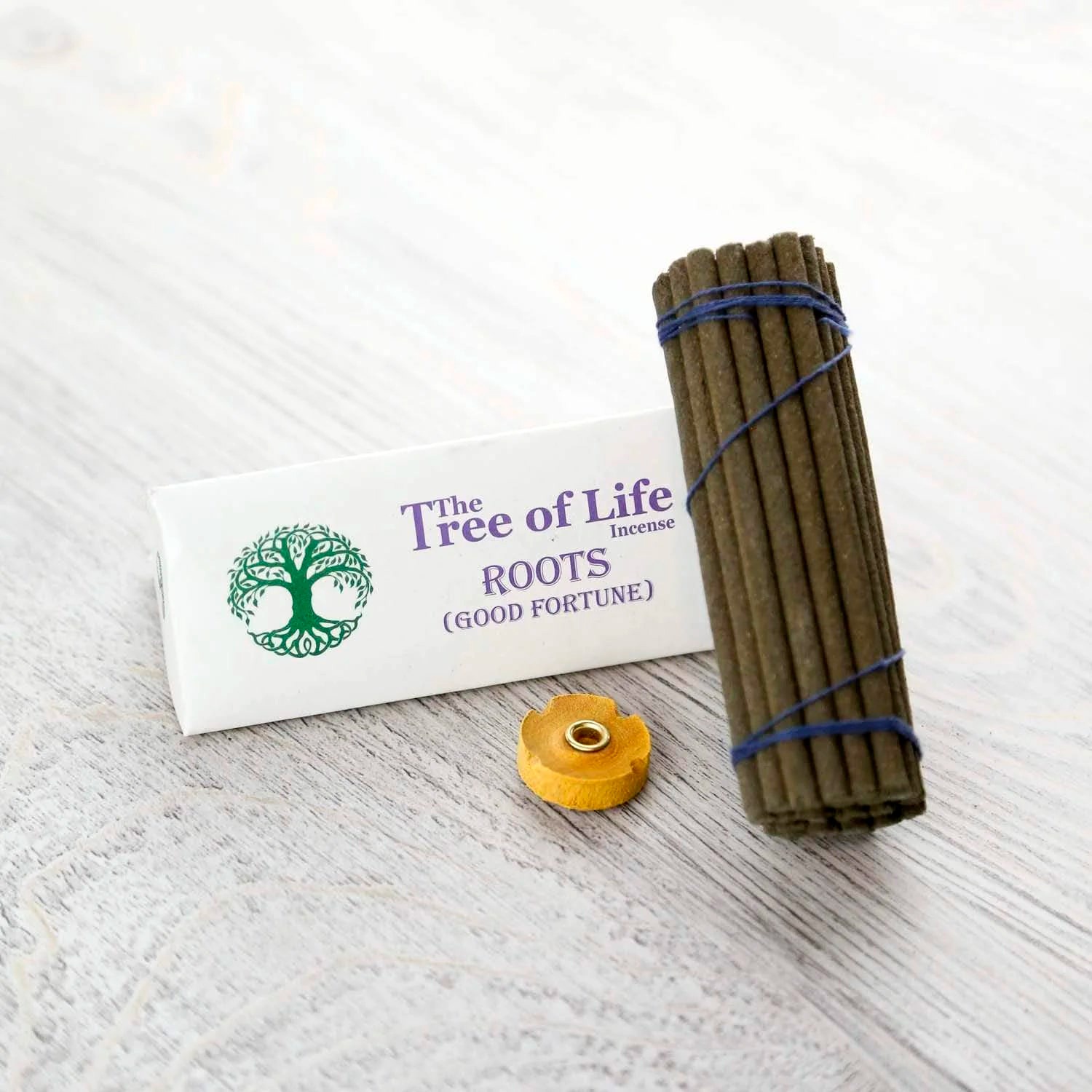 Благовоние The Tree of Life Incense Roots (Good fortune), нагчампа, 30 палочек по 10,5 см. 
