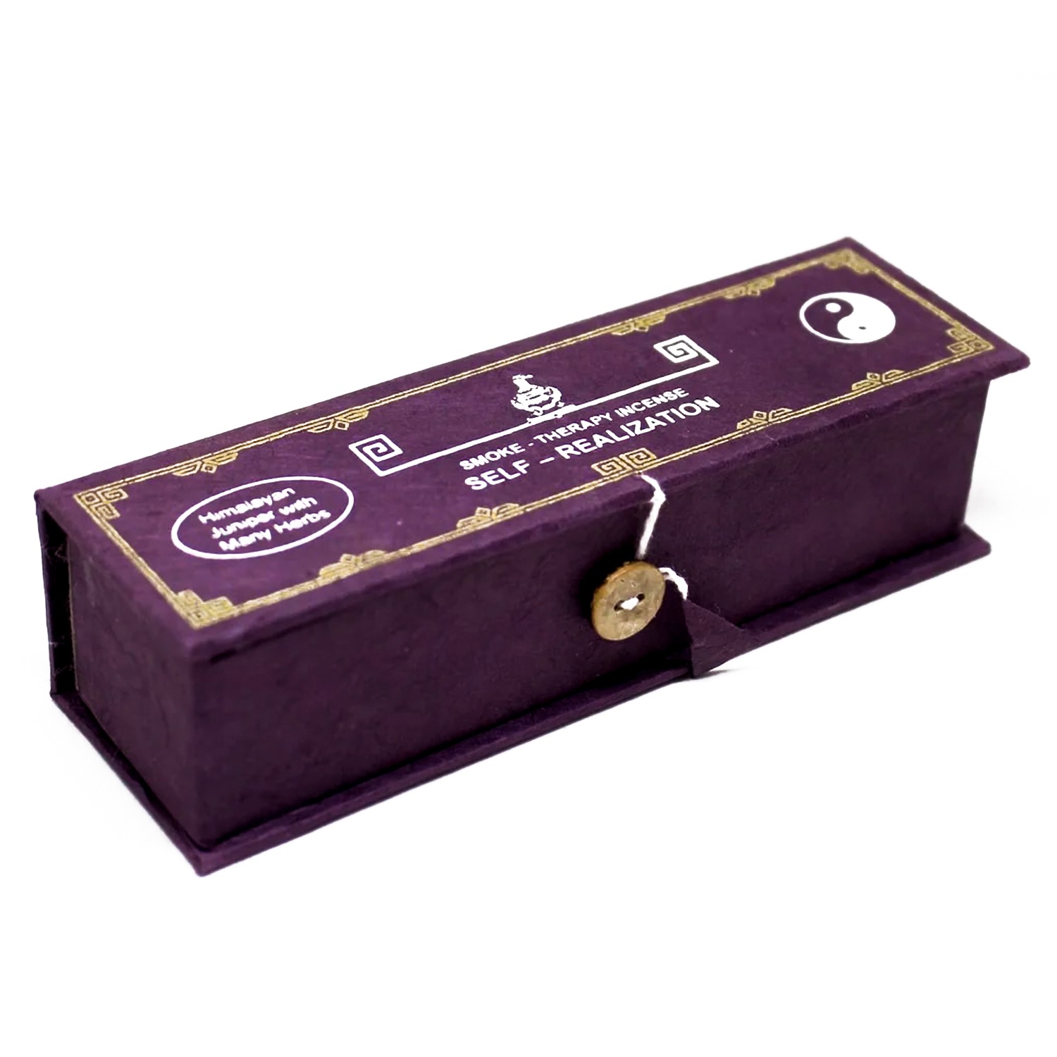 Благовоние Smoke-Therapy Incense Self-Realization — Juniper and Himalayan Herbs / можжевельник и гималайские травы, 30 палочек по 10 см. 