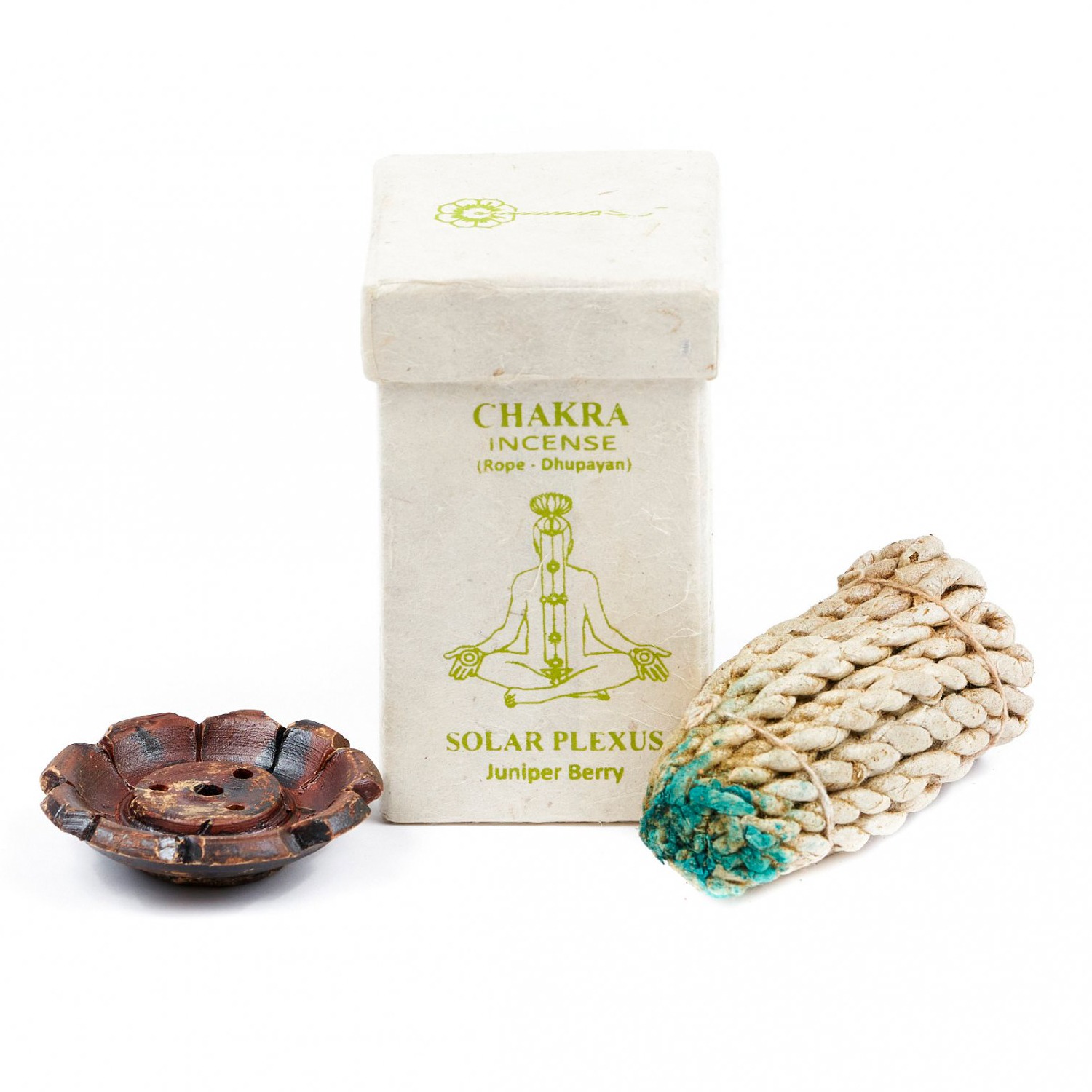 Веревочные благовония Chakra Rope SOLAR PLEXUS, 35 шт по 9 см. 