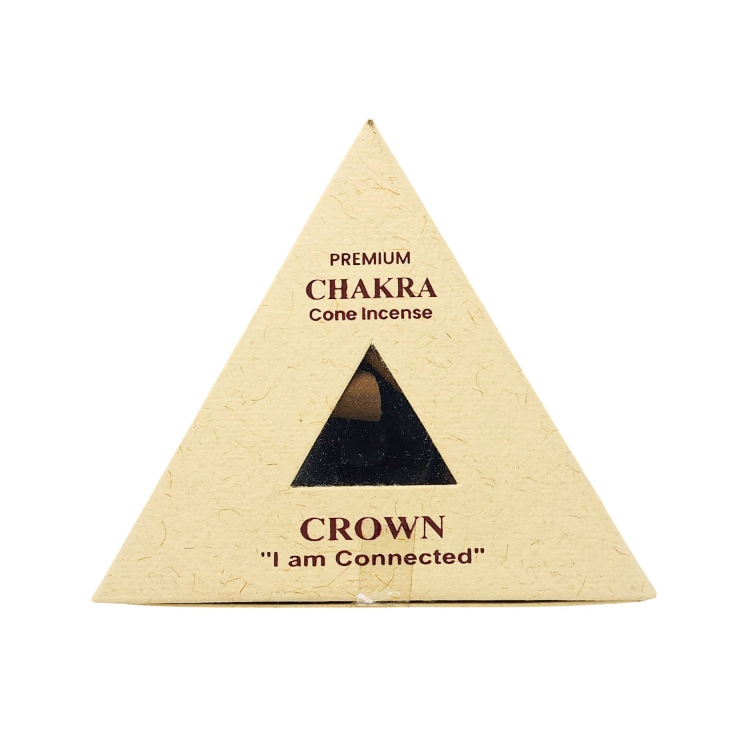 Конусное благовоние Chakra Crown / ладан, 20 конусов по 3,5 см. 