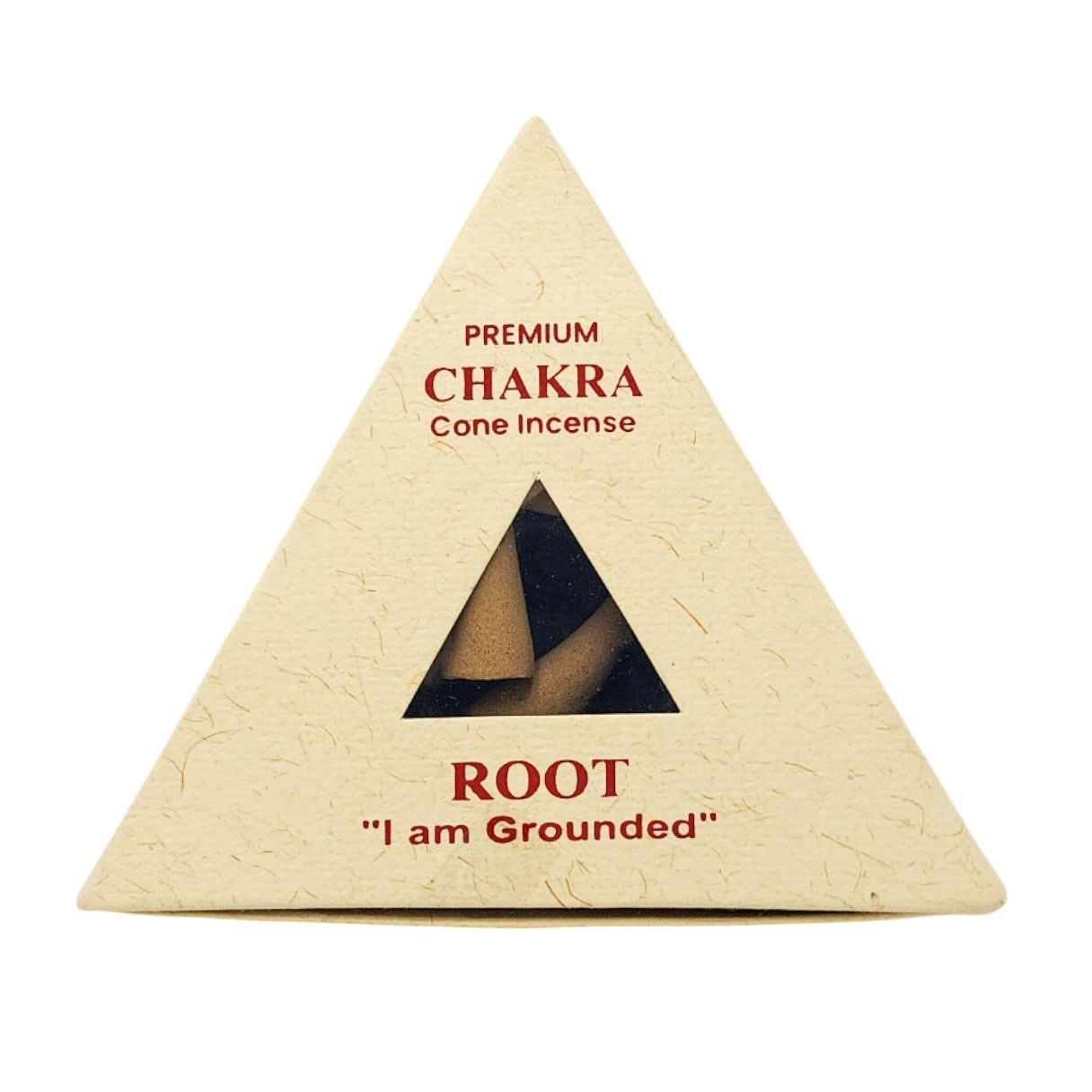 Конусное благовоние Chakra Root / нагчампа, 20 конусов по 3,5 см. 