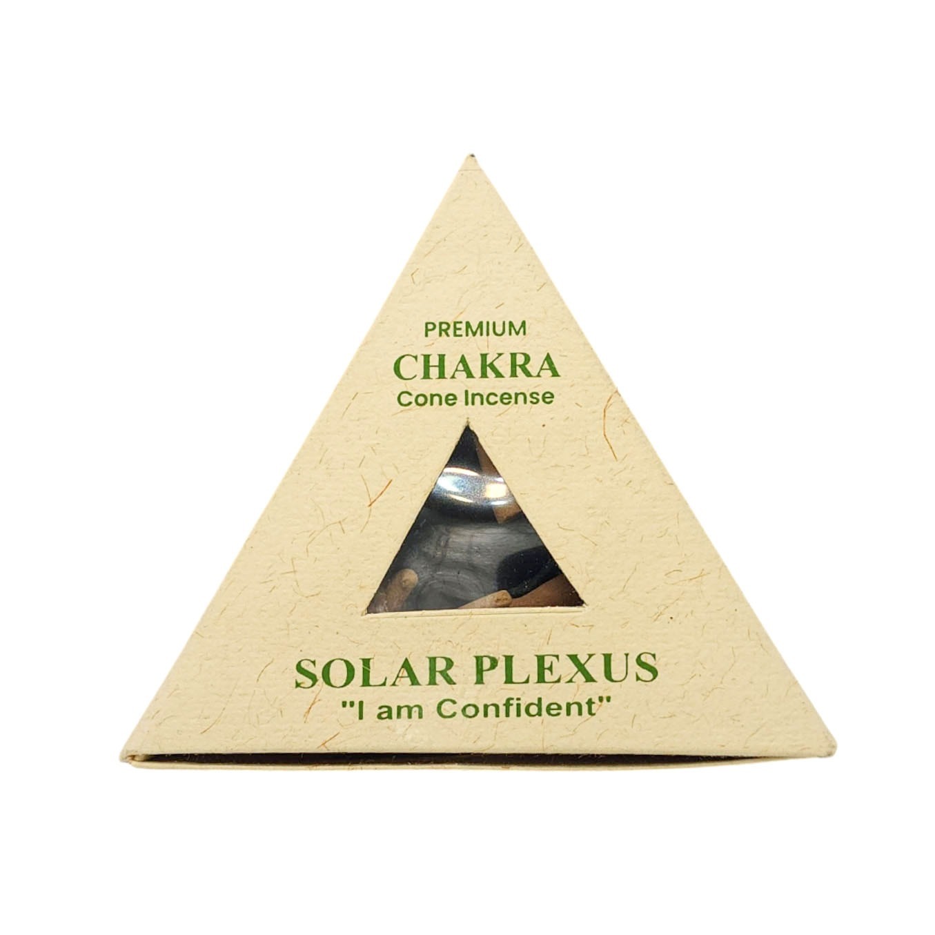 Конусное благовоние Chakra Solar Plexus / кедр, 20 конусов по 3,5 см. 