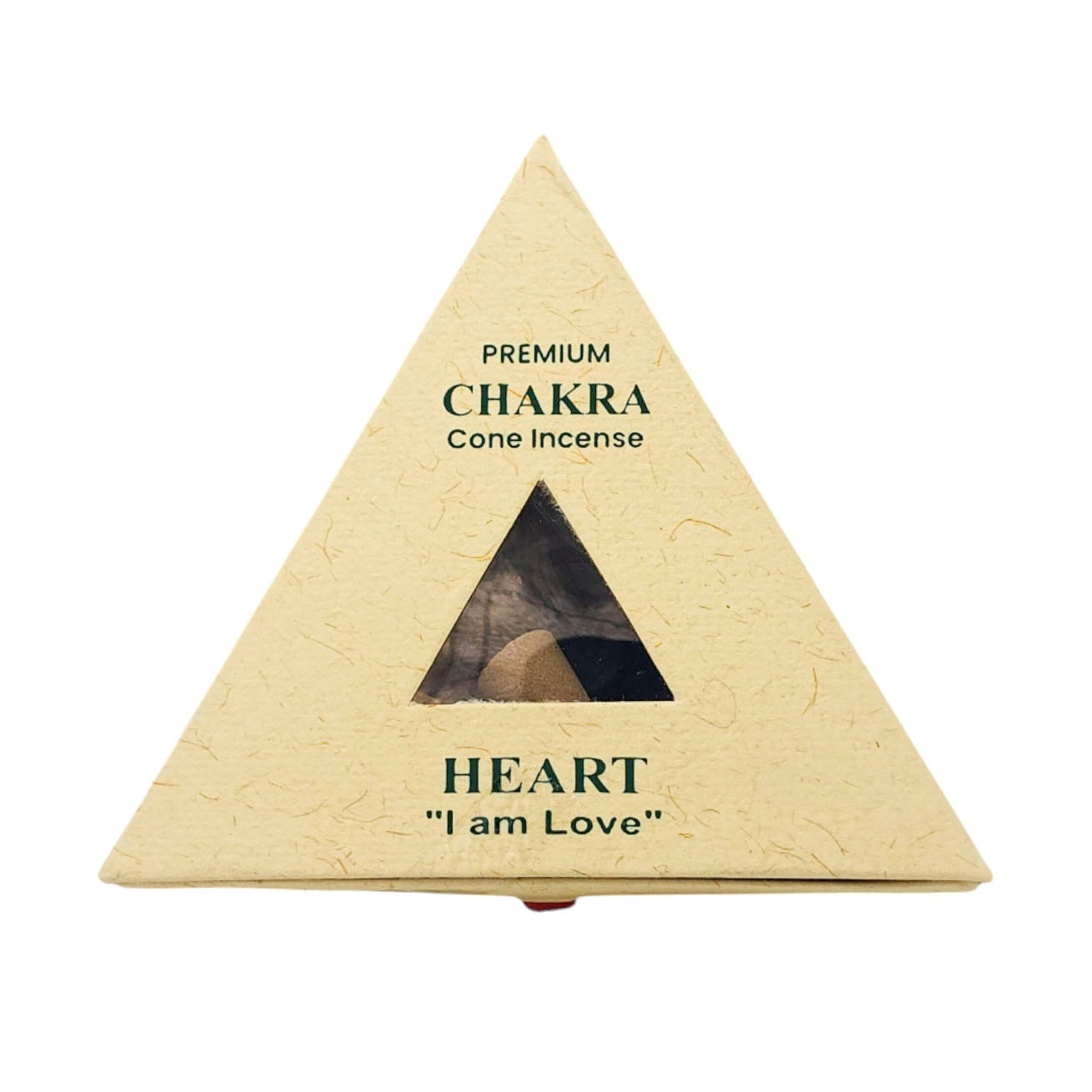 Конусное благовоние Chakra Heart / пало санто, 20 конусов по 3,5 см. 