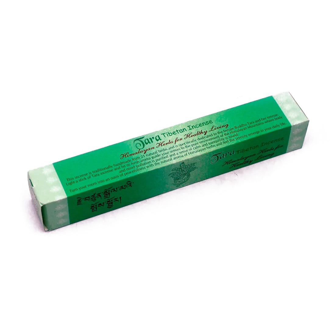 Благовоние Tara Tibetan Incense (Тара), 32 палочки по 19 см.