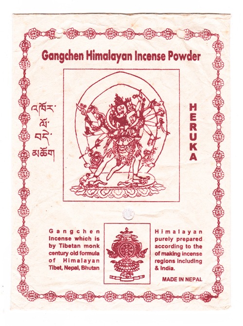 Санг Heruka / Херука, сыпучее благовоние, 145 г. 
