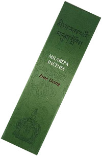 Купить Благовоние Milarepa Incense, 20 палочек по 13,5 см в интернет-магазине Ариаварта
