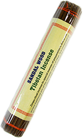 Купить Благовоние Sandal Wood Tibetan Incense (малое), 24 палочки по 14,5 см в интернет-магазине Ариаварта