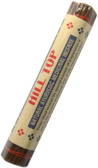 Купить Благовоние Hill Top (Natural Ayurvedic Medicinal Incense, большое), 44 палочки по 14,5 см в интернет-магазине Ариаварта