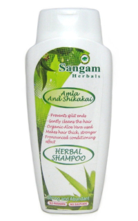Шампунь для волос Sangam Herbals (Amla and Shikakai). 