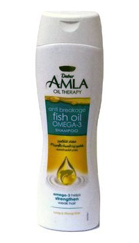 Купить Шампунь Dabur Alma Oil Therapy Omega-3 (против ломкости волос с рыбьим жиром) 400 мл в интернет-магазине Ариаварта