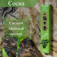 Купить Благовоние Pine (Сосна), 50 палочек по 12 см в интернет-магазине Ариаварта